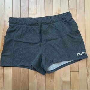 Reebok Women's Charcoal Athletic Shorts